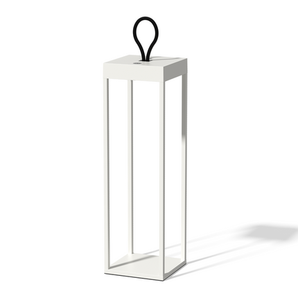 Qoozii Bali 50 LED-Outdoorlaterne weiß