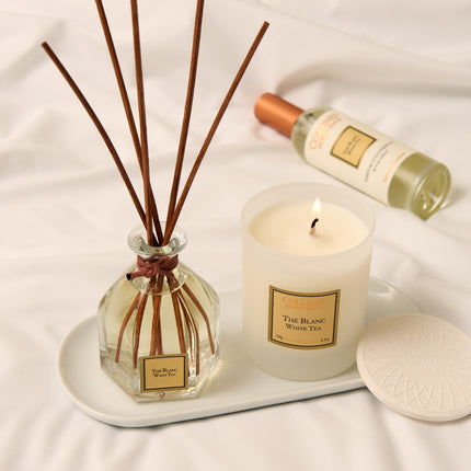 Collines de Provence Duftkerze Weißer Tee 180 g