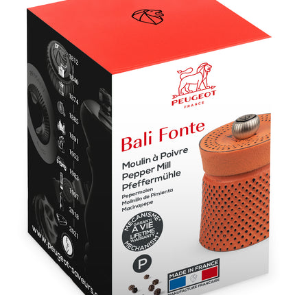 Peugeot Pfeffermühle Bali Gusseisen orange