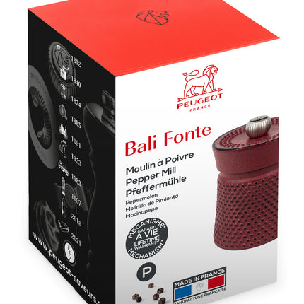 Peugeot Pfeffermühle Bali Gusseisen rot