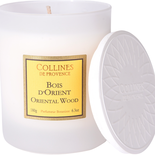 Collines de Provence Duftkerze Orientalisches Holz 180 g