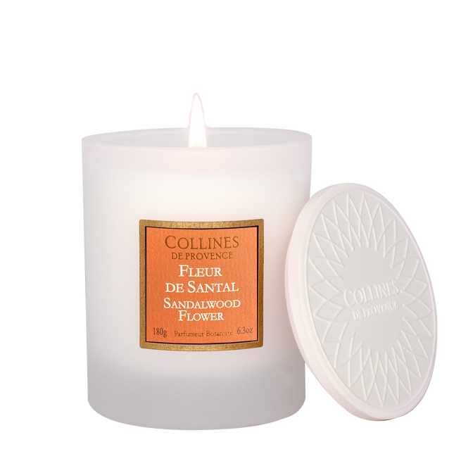 Collines de Provence Duftkerze Sandelholz 180 g