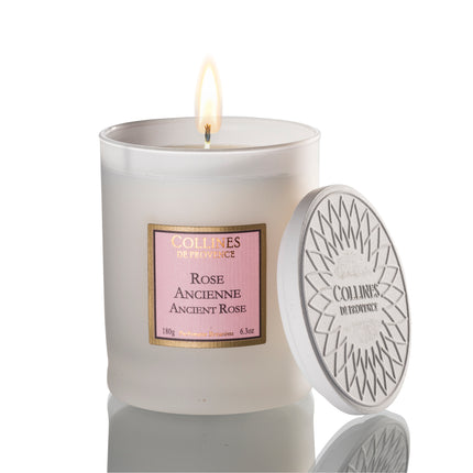 Collines de Provence Duftkerze Antike Rose 180 g