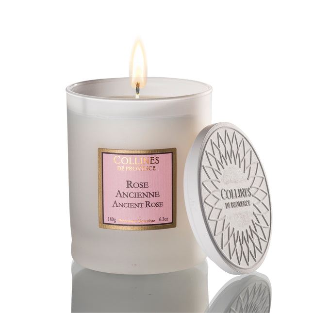 Collines de Provence Duftkerze Antike Rose 180 g