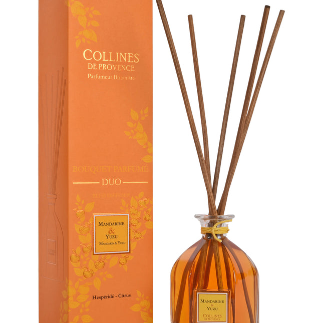 Collines de Provence Duftstäbchen Mandarine und Yuzu 500 ml