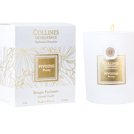 Collines de Provence Duftkerze Pfingstrose 360 g