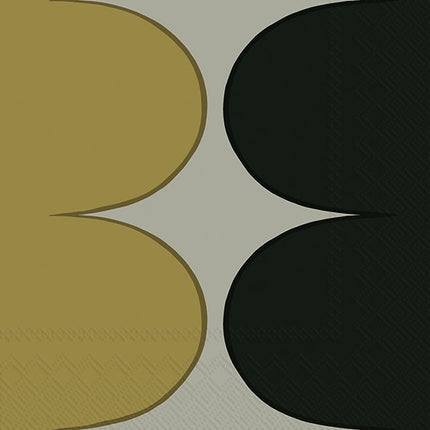 Marimekko Cocktail-Servietten HÄRKÄ CREAM 25 x 25 cm