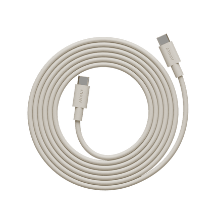 AVOLT Kabel USB-C zu USB-C Cable 1 sand