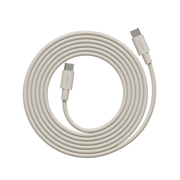 AVOLT Kabel USB-C zu USB-C Cable 1 sand