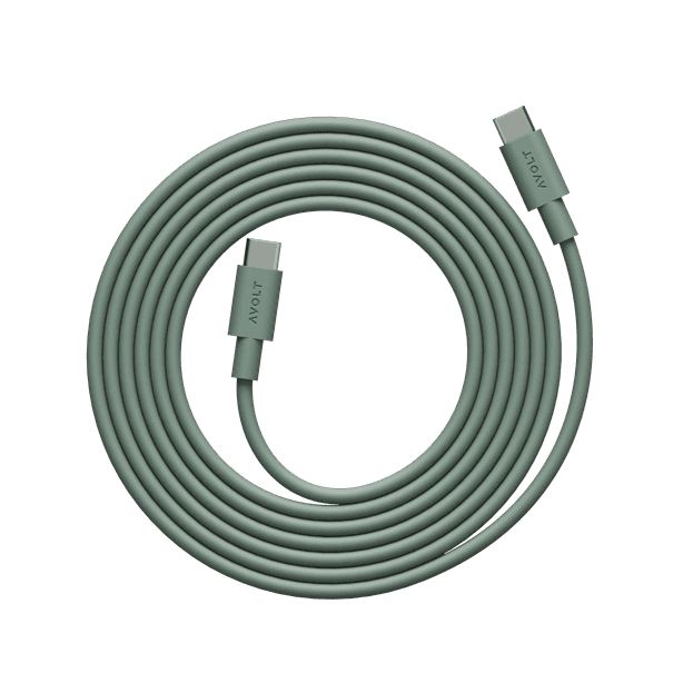 AVOLT Kabel USB-C zu USB-C Cable 1 grün