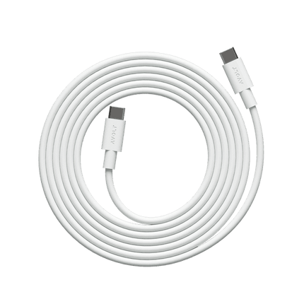 AVOLT Kabel USB-C zu USB-C Cable 1 weiß