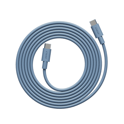 AVOLT Kabel USB-C zu USB-C Cable 1 blau
