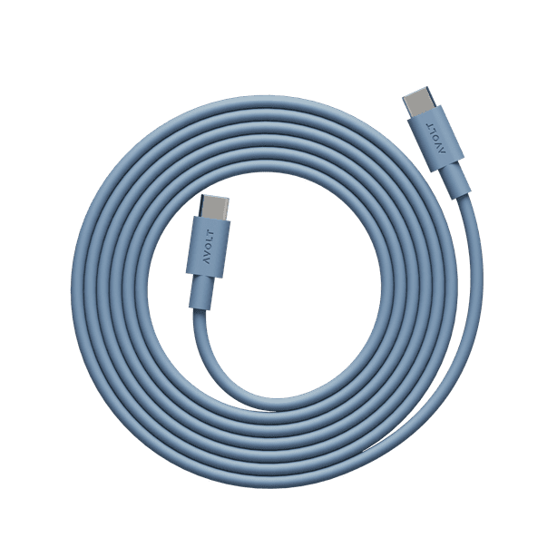 AVOLT Kabel USB-C zu USB-C Cable 1 blau