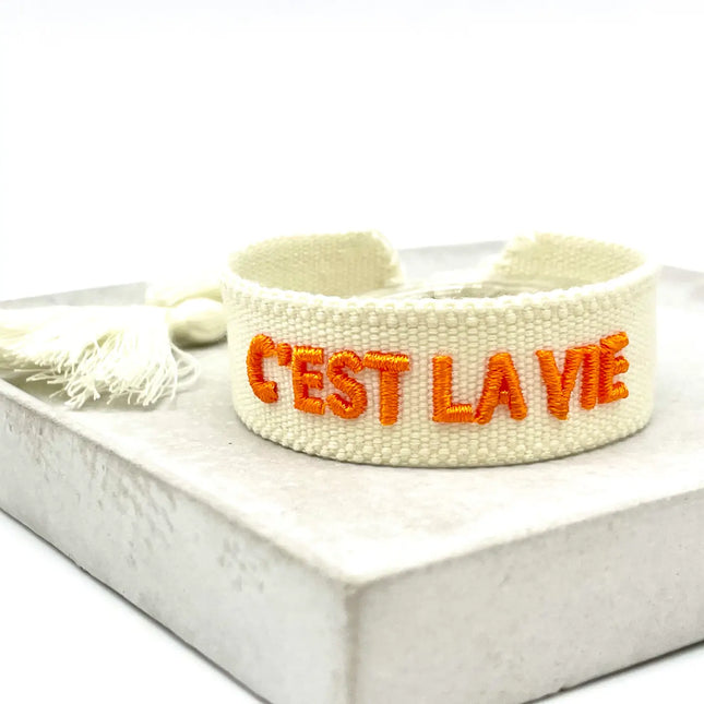 Parsley & Pepper Statement Armband C´est la vie