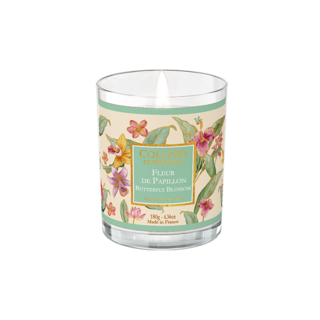 Collines de Provence Duftkerze Schmetterlingsblume 180 g