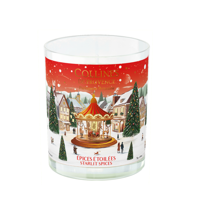 Collines de Provence Duftkerze Gewürzsterne 75 g