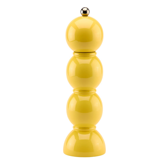 Addison Ross Bobbin Pfeffermühle 24 cm gelb glänzend