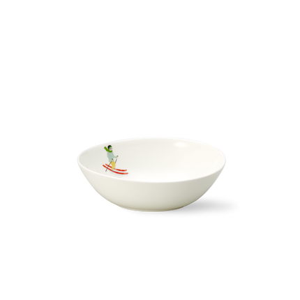Dibbern Noel Schale oval 14 cm aus Fine Bone China mit winterlichem Motiv