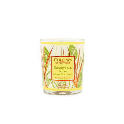 Collines de Provence Duftkerze Sommer-Zitronengras 180g