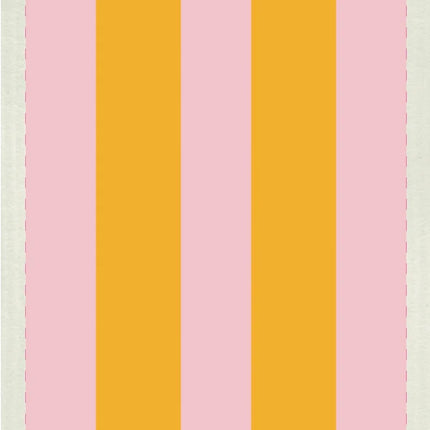 Kiss my Kitchen Schwammtuch Streifen gelb rosa