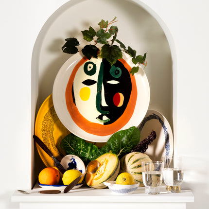 Ottolenghi Feast Teller Face N°1 Serax – Ø 35 cm, bunt