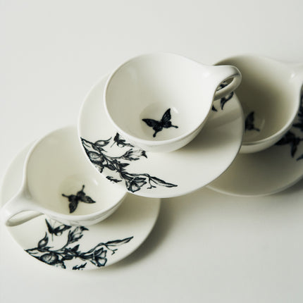 Serax Espressotasse mit Untertasse Butterfly Unity