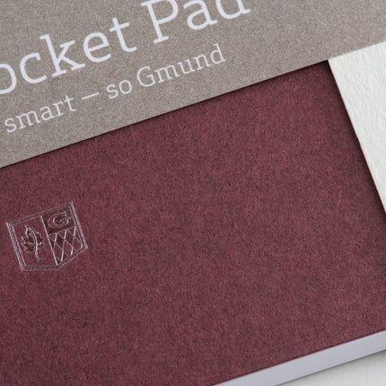 Gmund Pocket Pad merlot
