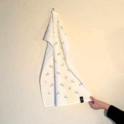 Kiss my Kitchen Geschirrtuch Hase