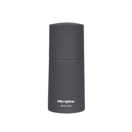 Microplane Gewürzmühle Anthrazit grau