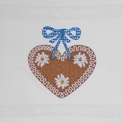 Vista Portuguese Geschirrtuch Lebkuchenherz