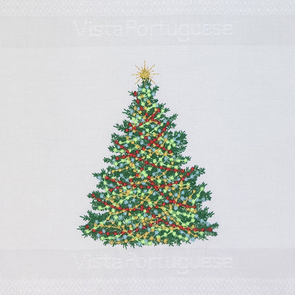 Vista Portuguese Geschirrtuch Weihnachtsbaum