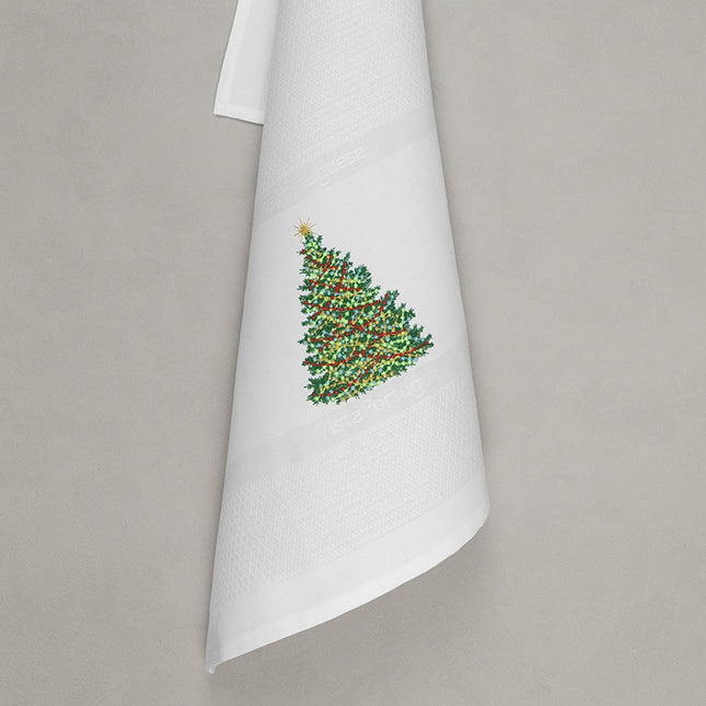Vista Portuguese Geschirrtuch Weihnachtsbaum
