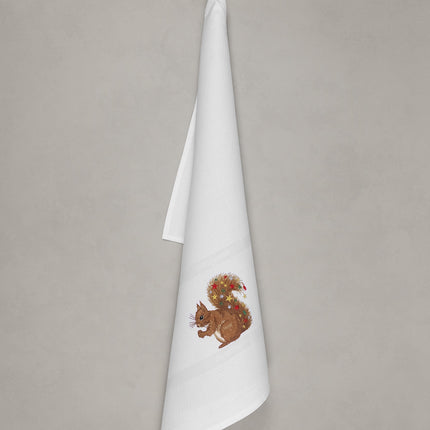 Vista Portuguese Geschirrtuch Weihnachtseichhörnchen