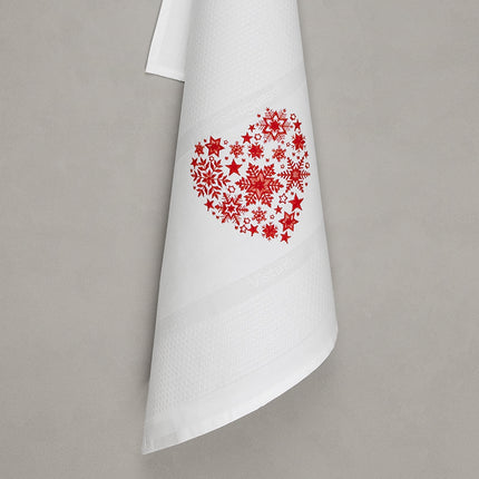 Vista Portuguese Geschirrtuch Weihnachtsherz