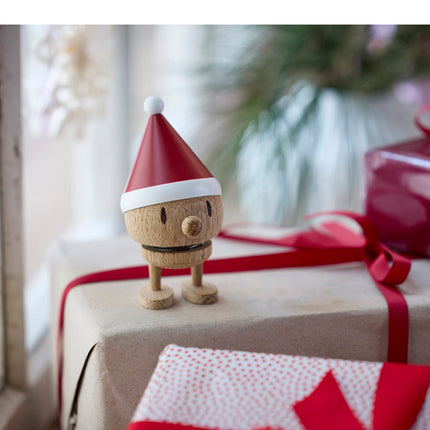 Hoptimist Elf aus Holz als Weihnachtsgeschenk
