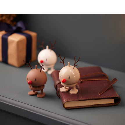 Hoptimist Reindeer Bumble Braun von vorne