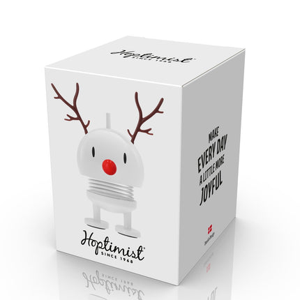 Verpackung Hoptimist Rentier weiss