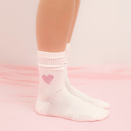 Ooley Socken Glitter Love Lilac M (39-43)