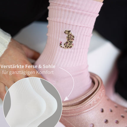 Ooley Socken Icon Leo Rose M (39-43)