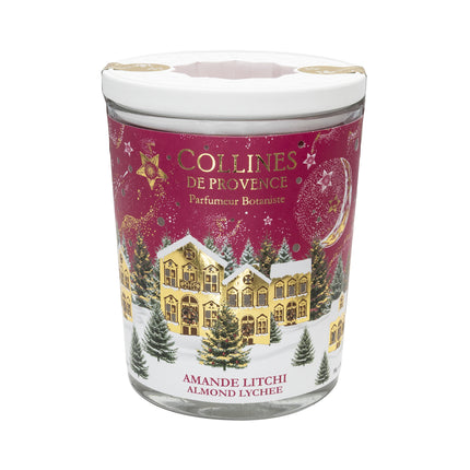 Collines de Provence Duftkerze Mandel Litschi 180 g