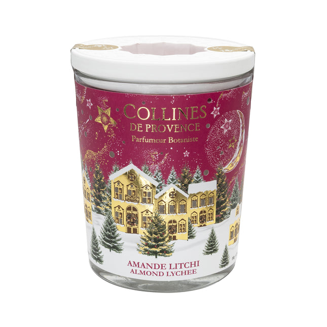 Collines de Provence Duftkerze Mandel Litschi 180 g