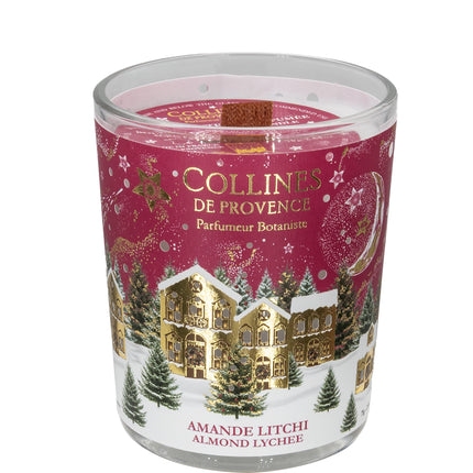 Collines de Provence Duftkerze Mandel Litschi 75 g