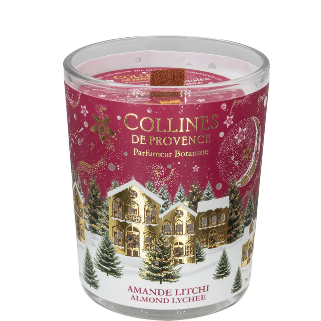 Collines de Provence Duftkerze Mandel Litschi 75 g