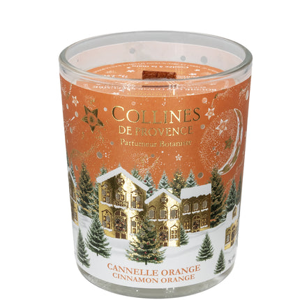 Collines de Provence Geschenkset Raumspray & Duftkerze Zimt Orange