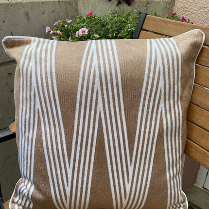 Lambert Kissen Nizza 50x50 cm inklusive Füllung beige