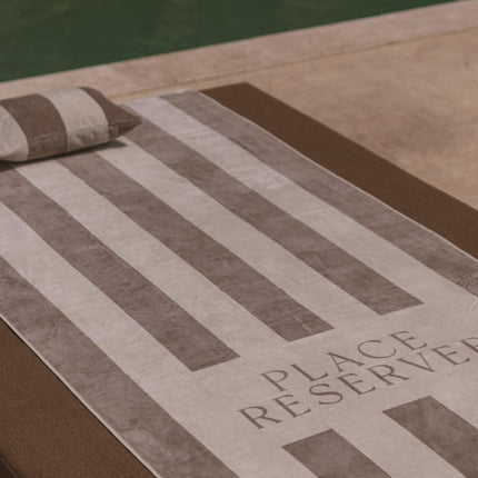 Place Reservee Strandtuch Sand 200x100 cm