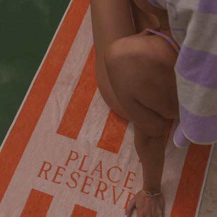 Place Reservee Strandtuch Lavendel 200x100 cm
