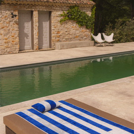 Place Reservee Strandtuch Mykonos Blue 200x100 cm