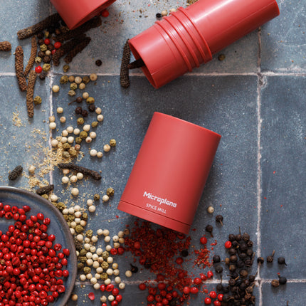 Microplane Gewürzmühle Lipstick Pink