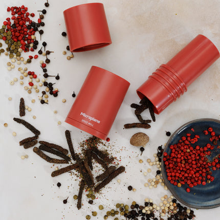Microplane Gewürzmühle Lipstick Pink